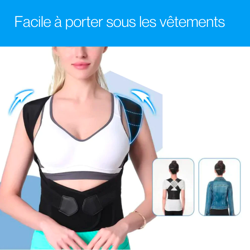 Posture Styvor™ | Corrige la posture et soulage les maux de dos