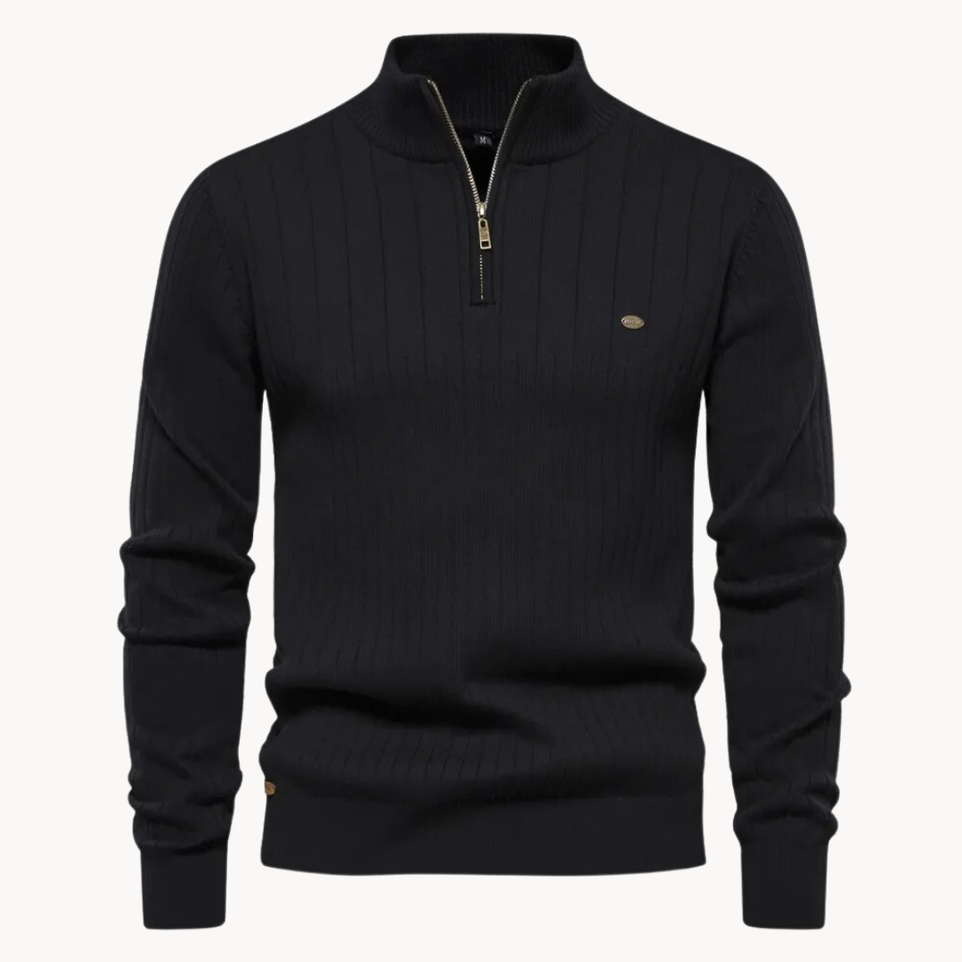 Jenson Quarter Zip Sweater